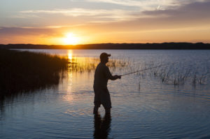 lake fishing